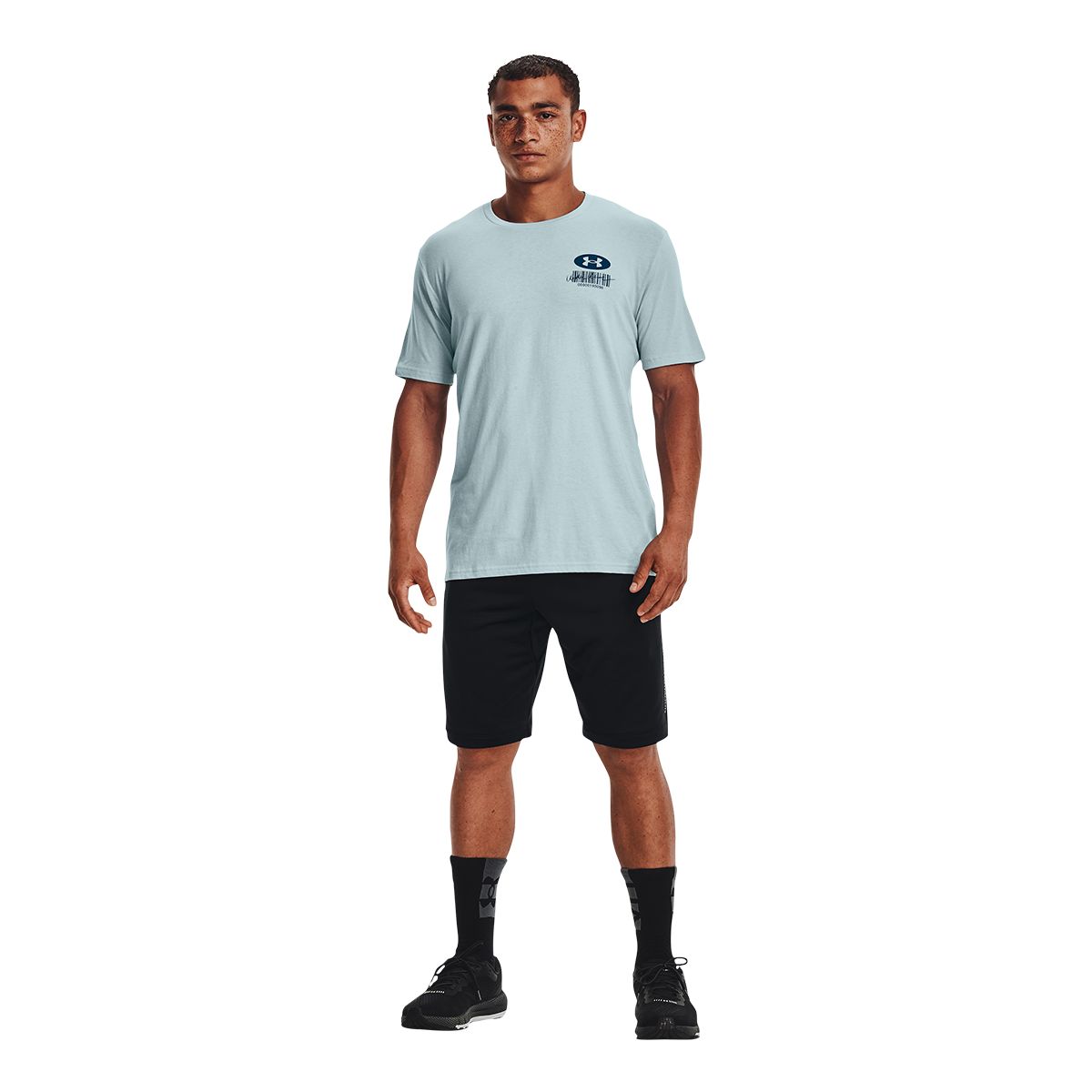 Under Armour Men's Symbol Barcode Graphic T Shirt