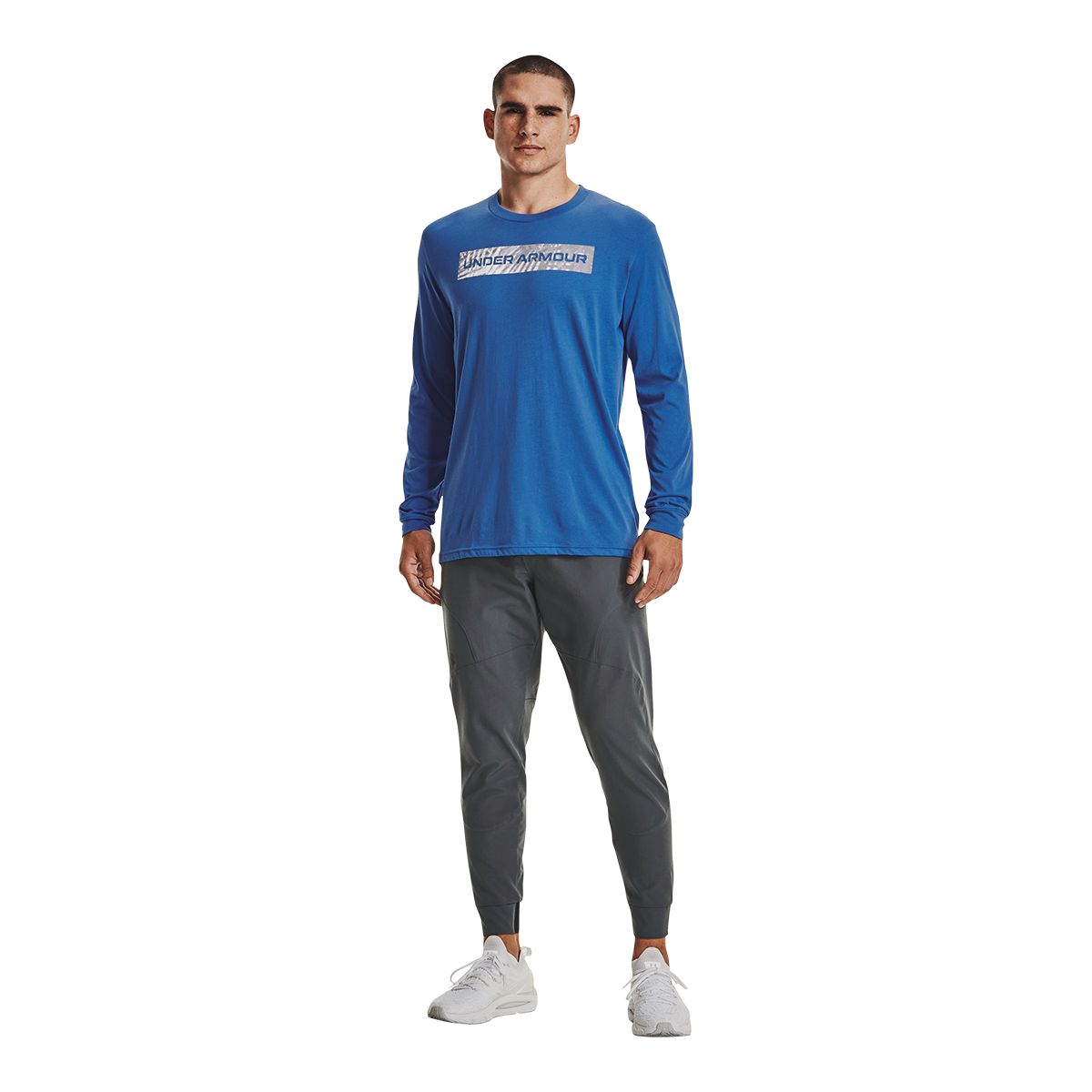 Under Armour Men's Wordmark Graphic Long Sleeve Shirt