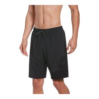 Nike Men's Just Do It Liquify Swim Volley Shorts, 9", With Mesh Brief Front_Angled_Left