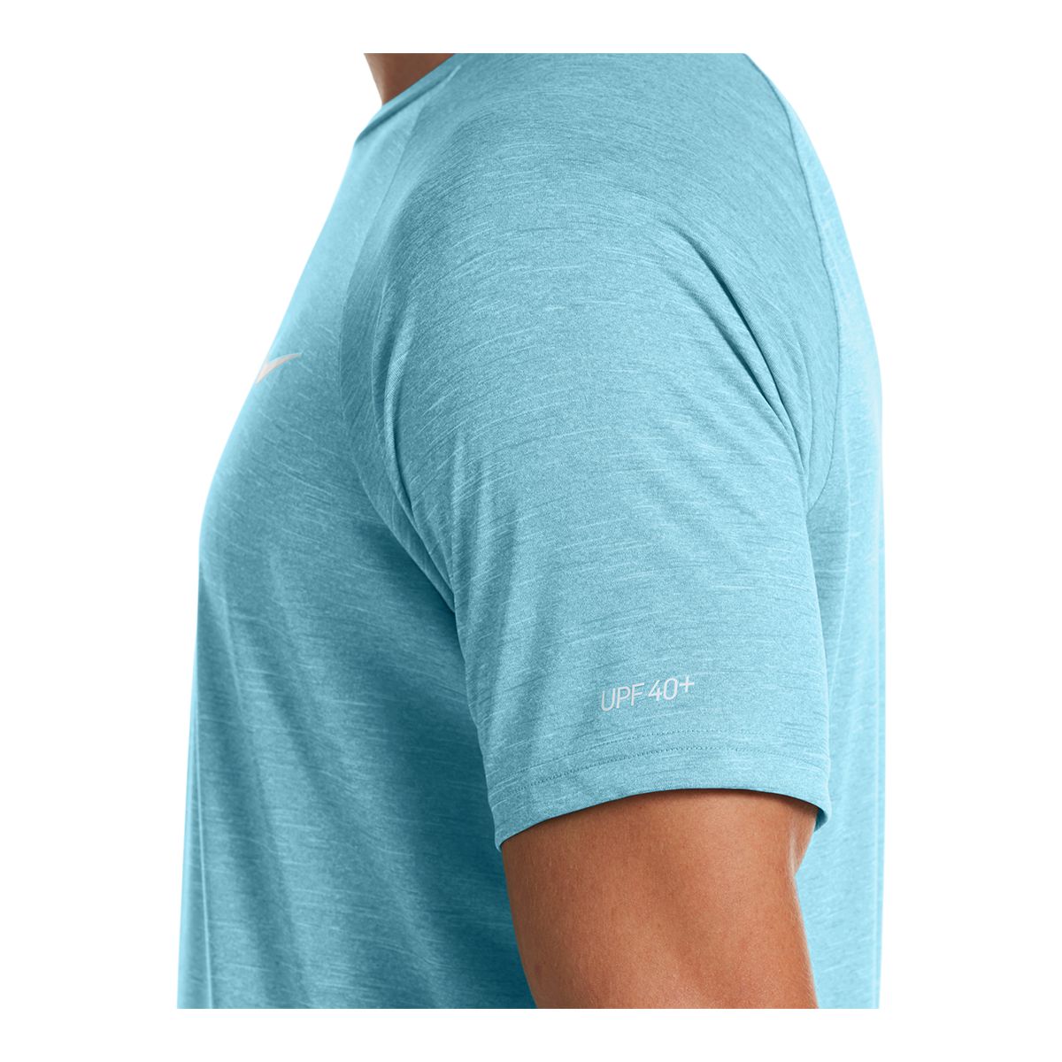 Nike Men's Heather Short Sleeve Hydroguard