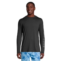 Ripzone Men's Laine Long Sleeve Swim shirt Front_Flat