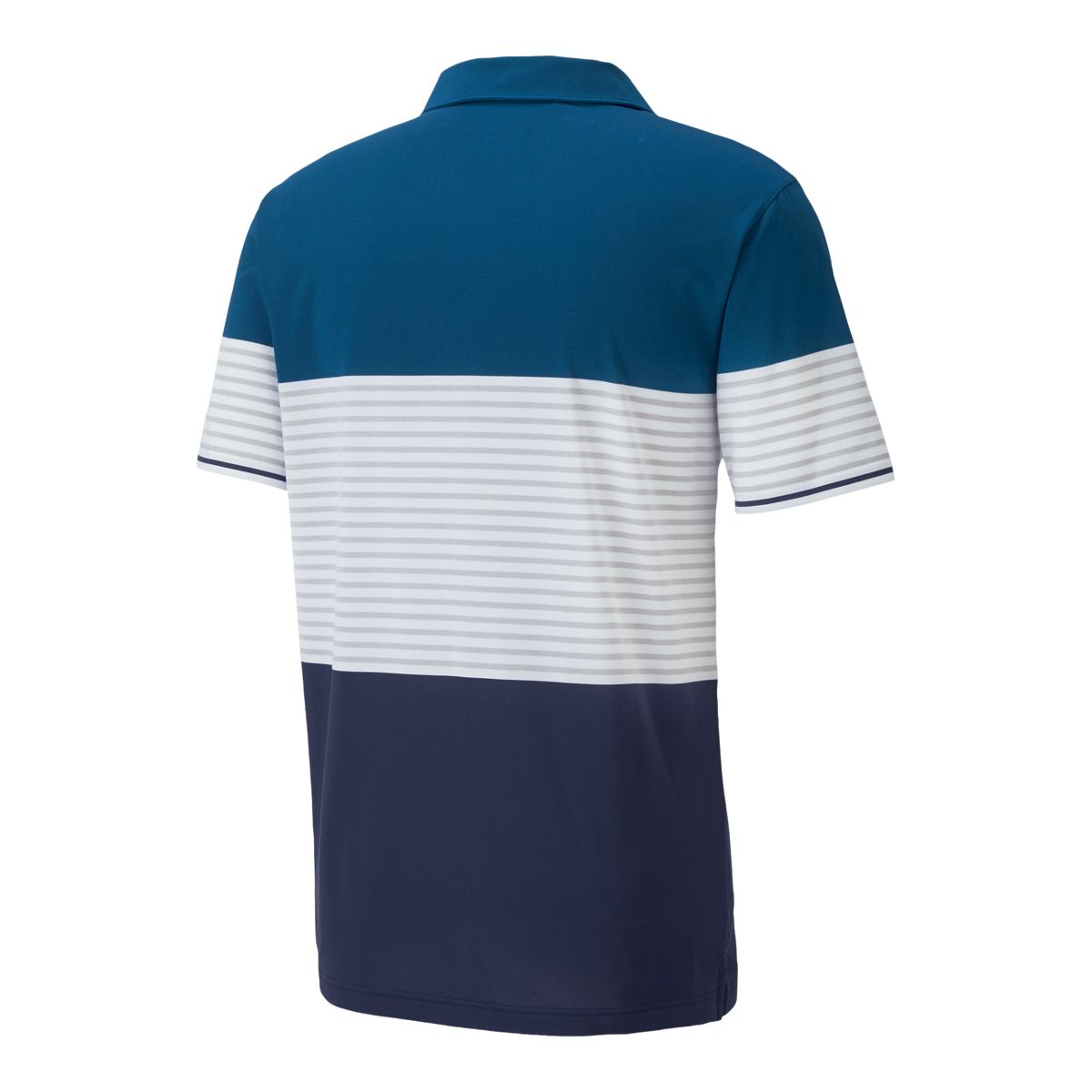 PUMA Golf Men's CLOUDSPUN Taylor Short Sleeve Polo T Shirt, Moisture Wicking