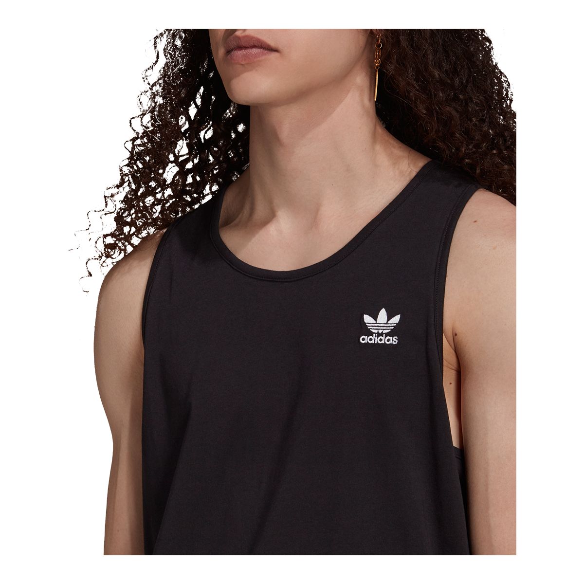 adidas Originals Men's Essentials Tank Top, Soft, Cotton, Sleeveless