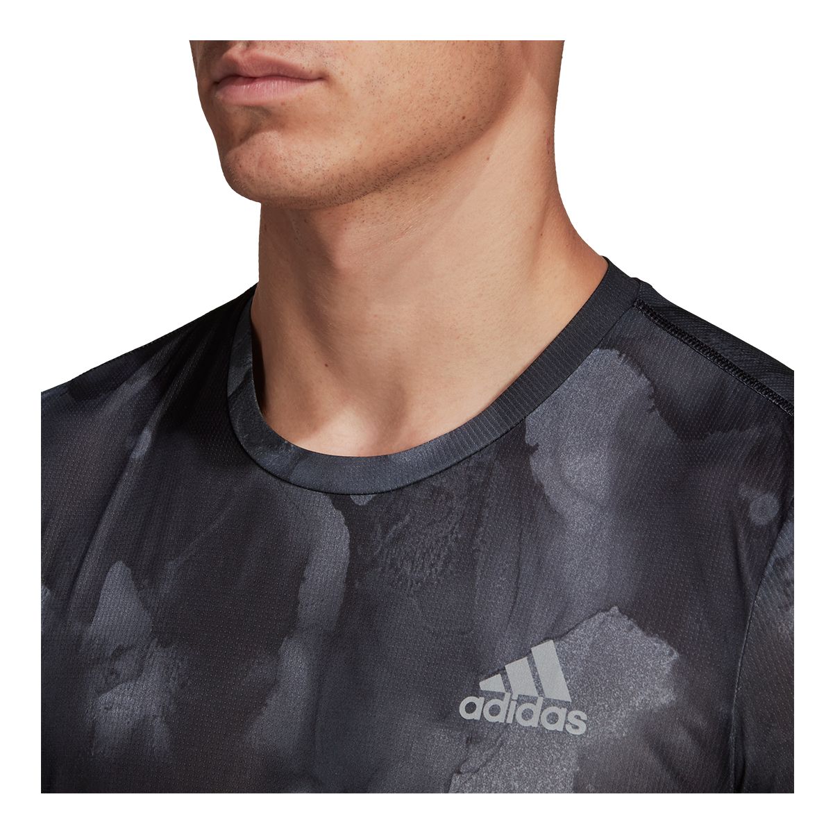 adidas Men's Design2Run Camo T Shirt