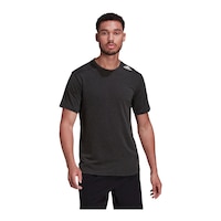 Adidas mens D4S Training T Shirt Front_Flat