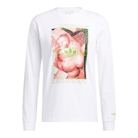 adidas Originals Men's Basketball Graphic Long Sleeve T Shirt Front_Flat