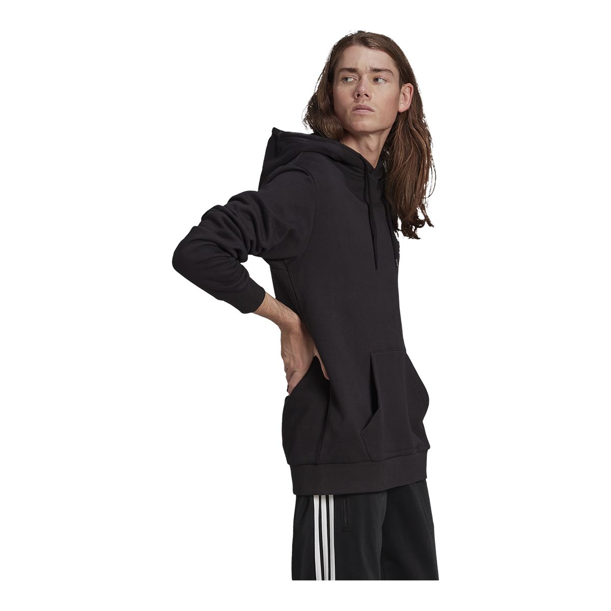 adidas Originals Men's BLD Hoodie, Pullover, French Terry, Drawstring