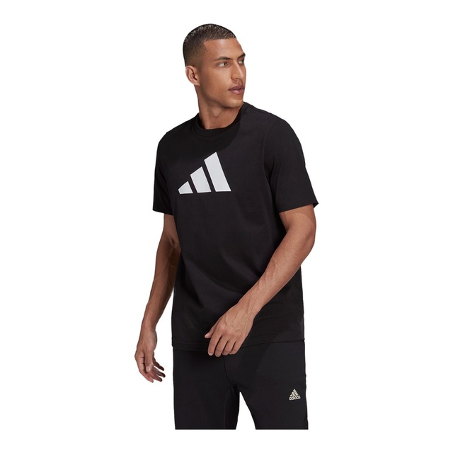 adidas Men's 3 Bar Graphic T Shirt