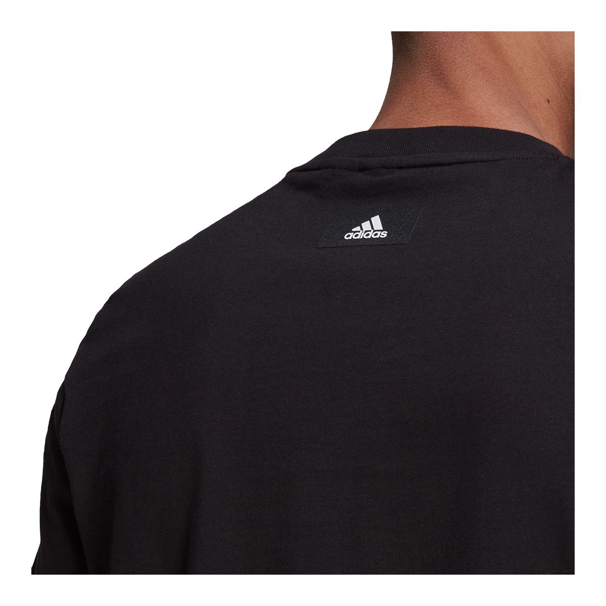 adidas Men's 3 Bar Graphic T Shirt
