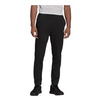 adidas Men's Melange Sweatpants, Cotton, Workout, Lightweight, Cuffed Front_Flat