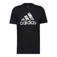 adidas Men's Camo Infill Graphic T Shirt Front_Flat