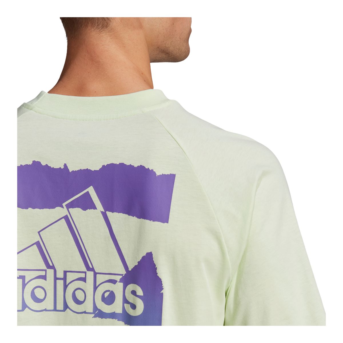 【ADIDAS】 Brand Love Signature Mens Tee adidas Men's Brand Love Signature Graphic T-Shirt, Off-White
