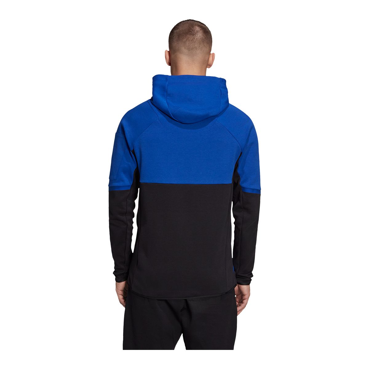 adidas Men's Gameday Hoodie, Full Zip, Drawstring