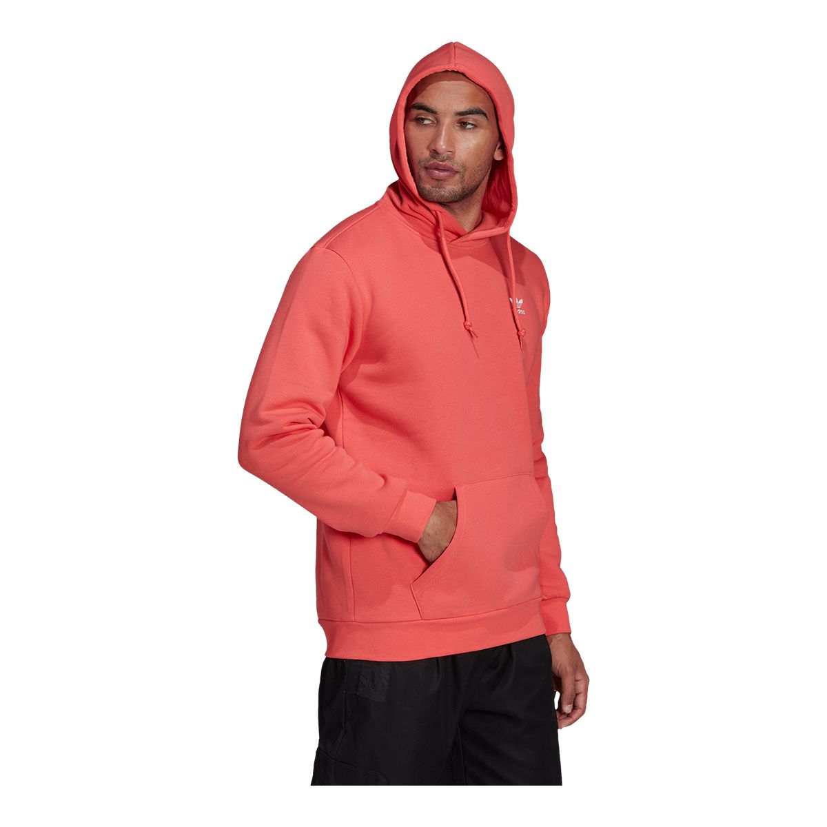 adidas Originals Men's Essentials LBR Hoodie, Pullover, Fleece, Drawstring