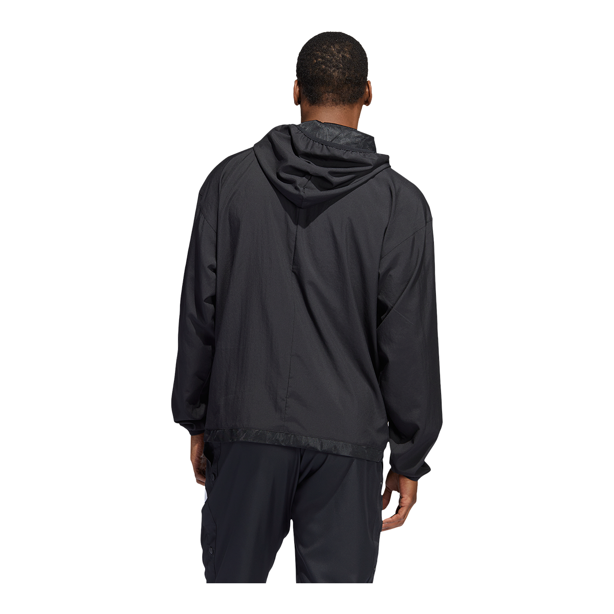 adidas Men's Basketball Pullover Hoodie, Moisture-Absorbing