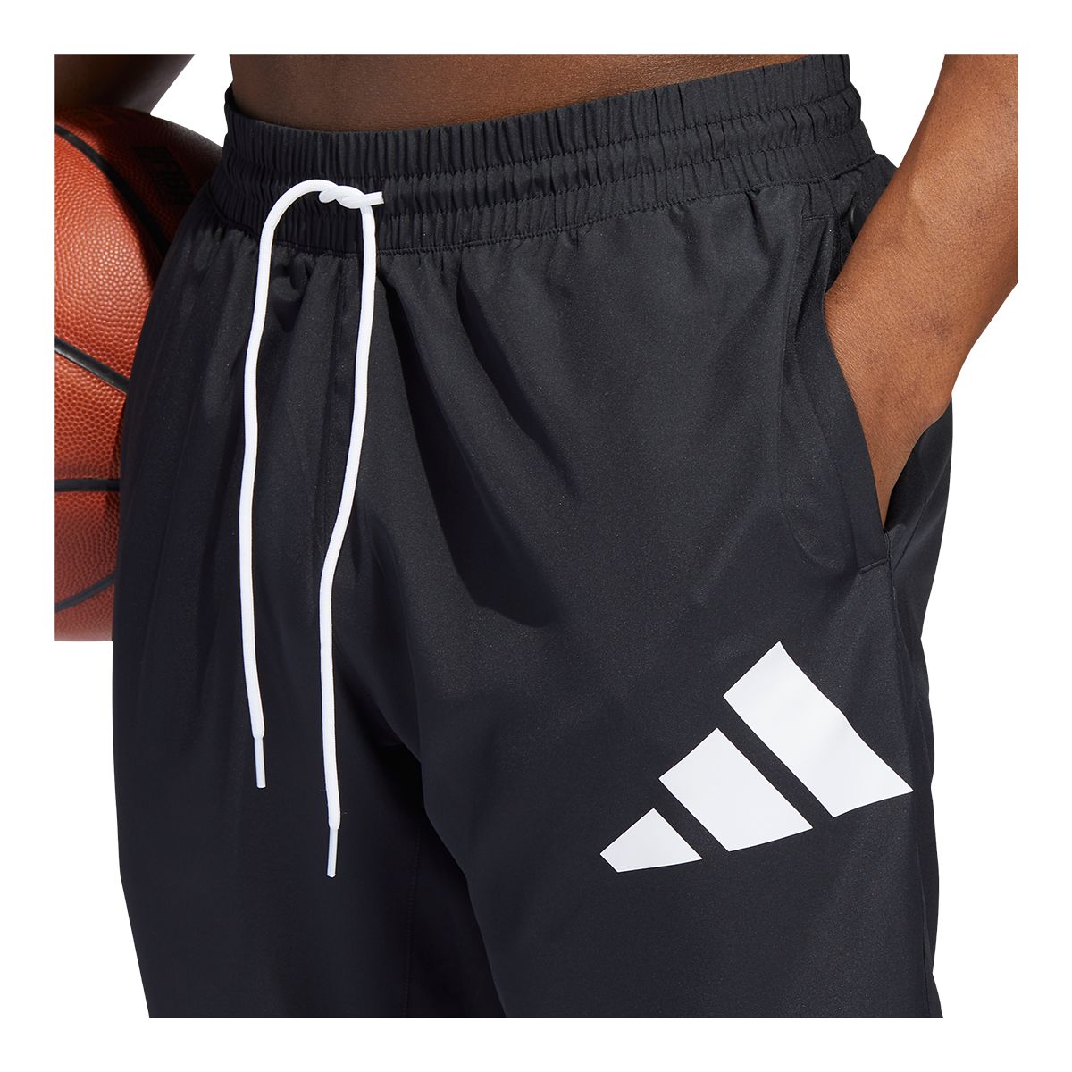 adidas Men's Basketball Cuffed Pants