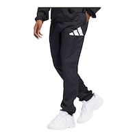 adidas Men's Basketball Cuffed Pants Front_Angled_Left