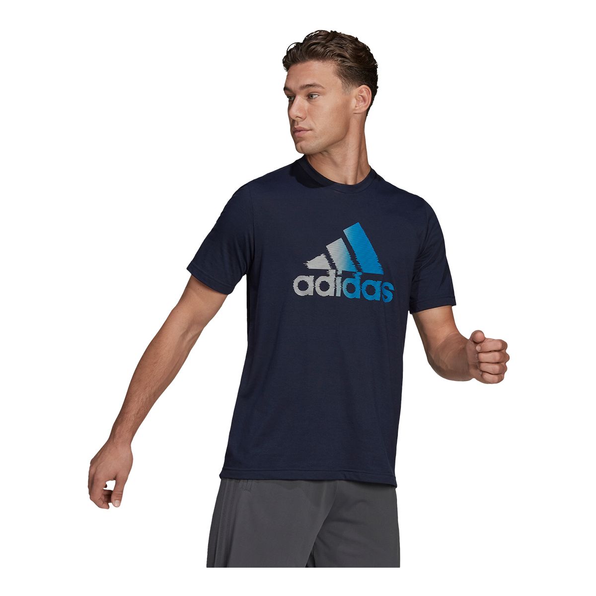 adidas Men's D2M Graphic Training T Shirt