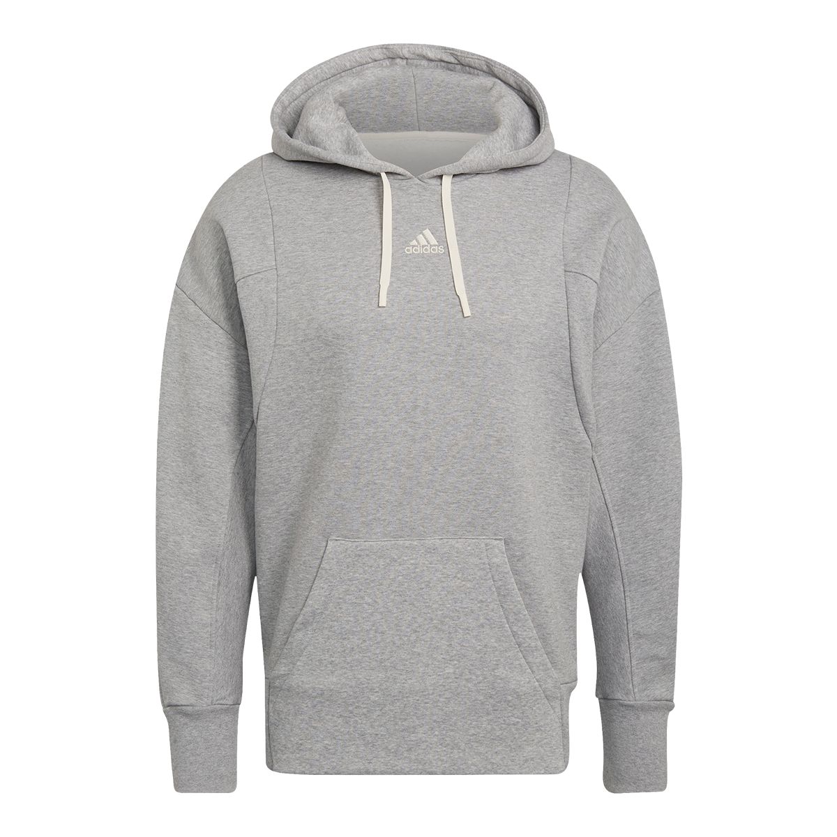 adidas Men's Internal Hoodie, Pullover, Fleece, Drawstring