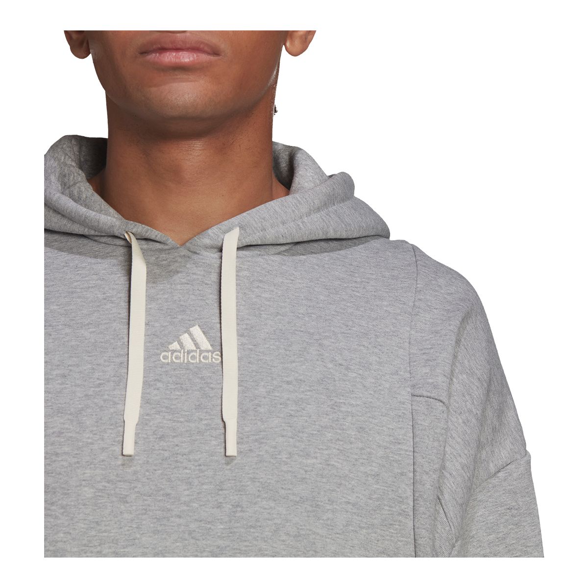 adidas Men's Internal Hoodie, Pullover, Fleece, Drawstring