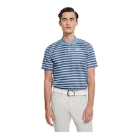 Nike Golf Men's Dri-Fit Victory Stripe Short Sleeve Polo T Shirt Front_Flat