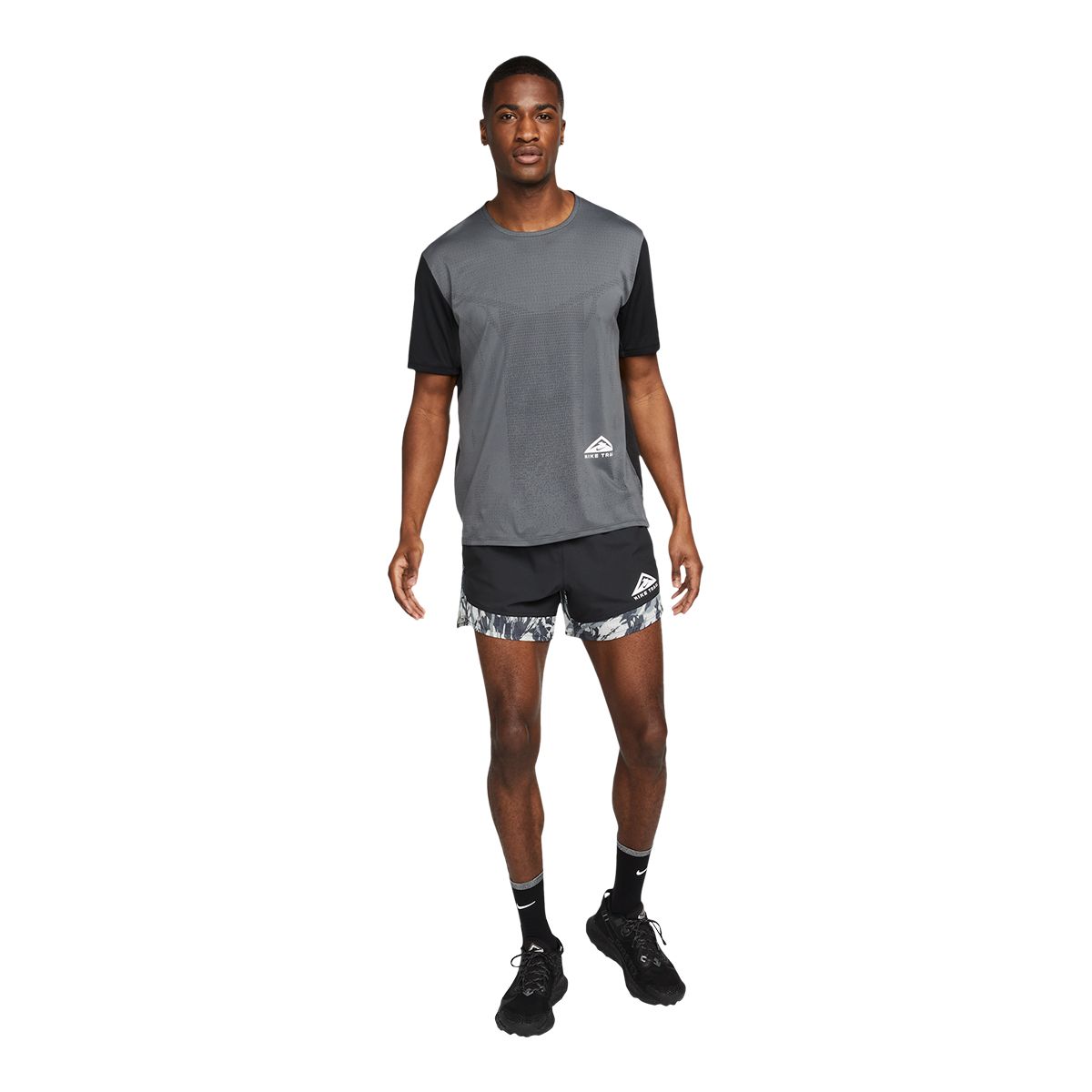 Nike Trail Flex Stride Mens 5 Dri-FIT Brief Lined Running Shorts
