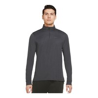 Nike Pro Men's Hyperdry 1/4 Zip Long Sleeve Top Front_Flat