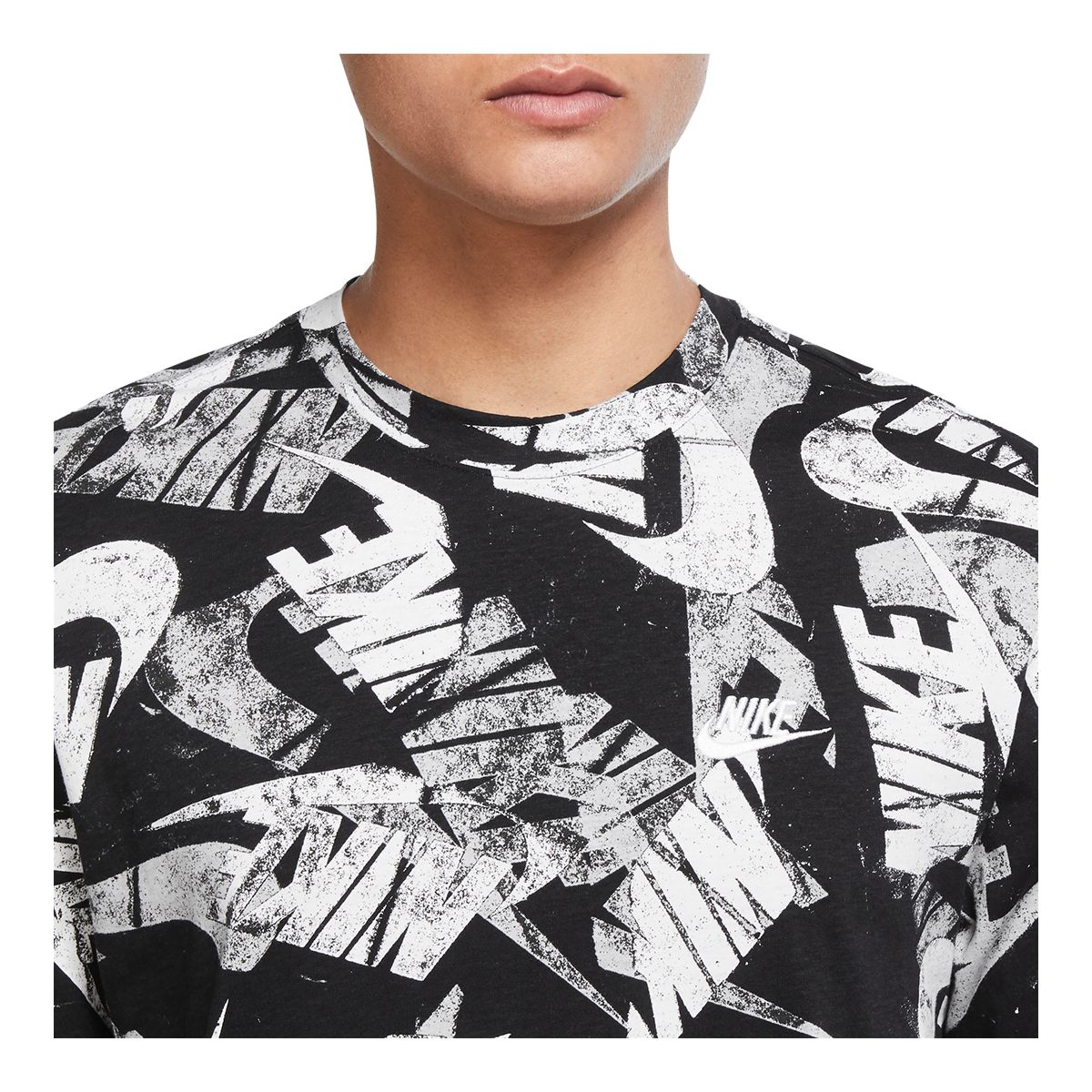 Nike Sportswear Men's All Over Print Graphic T Shirt