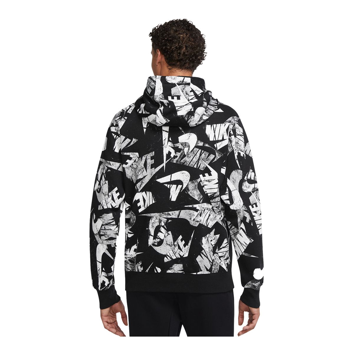 Nike Sportswear Men's All Over Print Graphic Hoodie