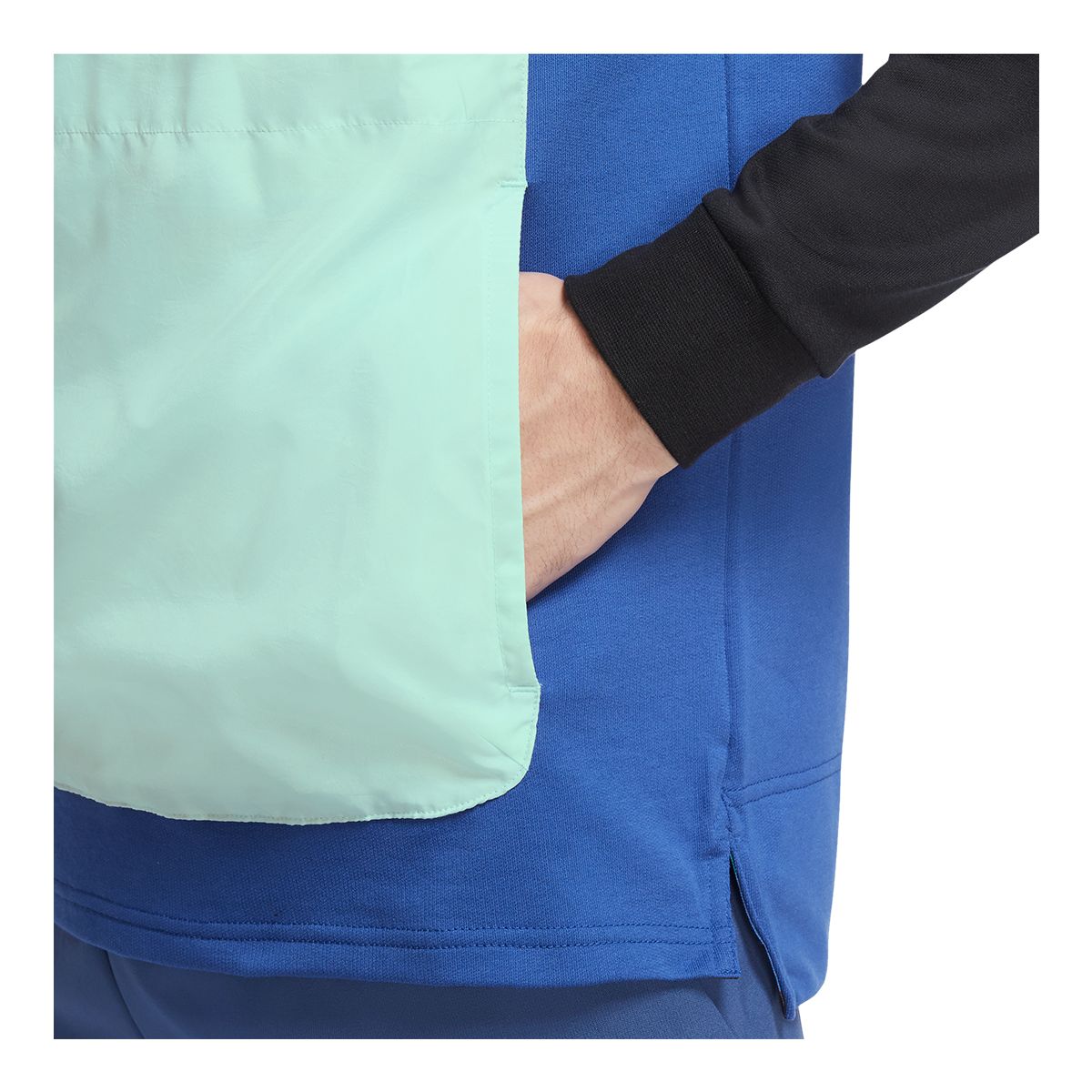 Nike Men's Sport Clash Blocked Pullover Hoodie, French Terry, Therma-FIT