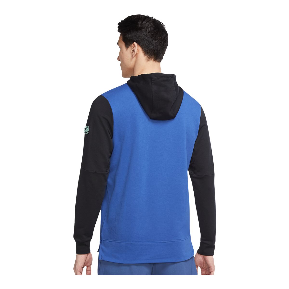 Nike Men's Sport Clash Blocked Pullover Hoodie, French Terry, Therma-FIT