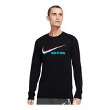 Nike Men's Basketball HBR Swoosh Long Sleeve T Shirt Front_Flat