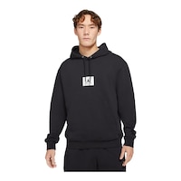 Jordan Men's Statement Pullover Hoodie, Fleece, Kangaroo Pocket Front_Angled_Left