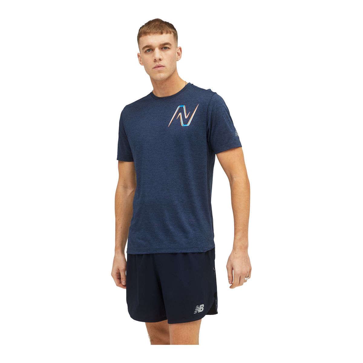 New Balance Men's Graphic Impact Run T Shirt