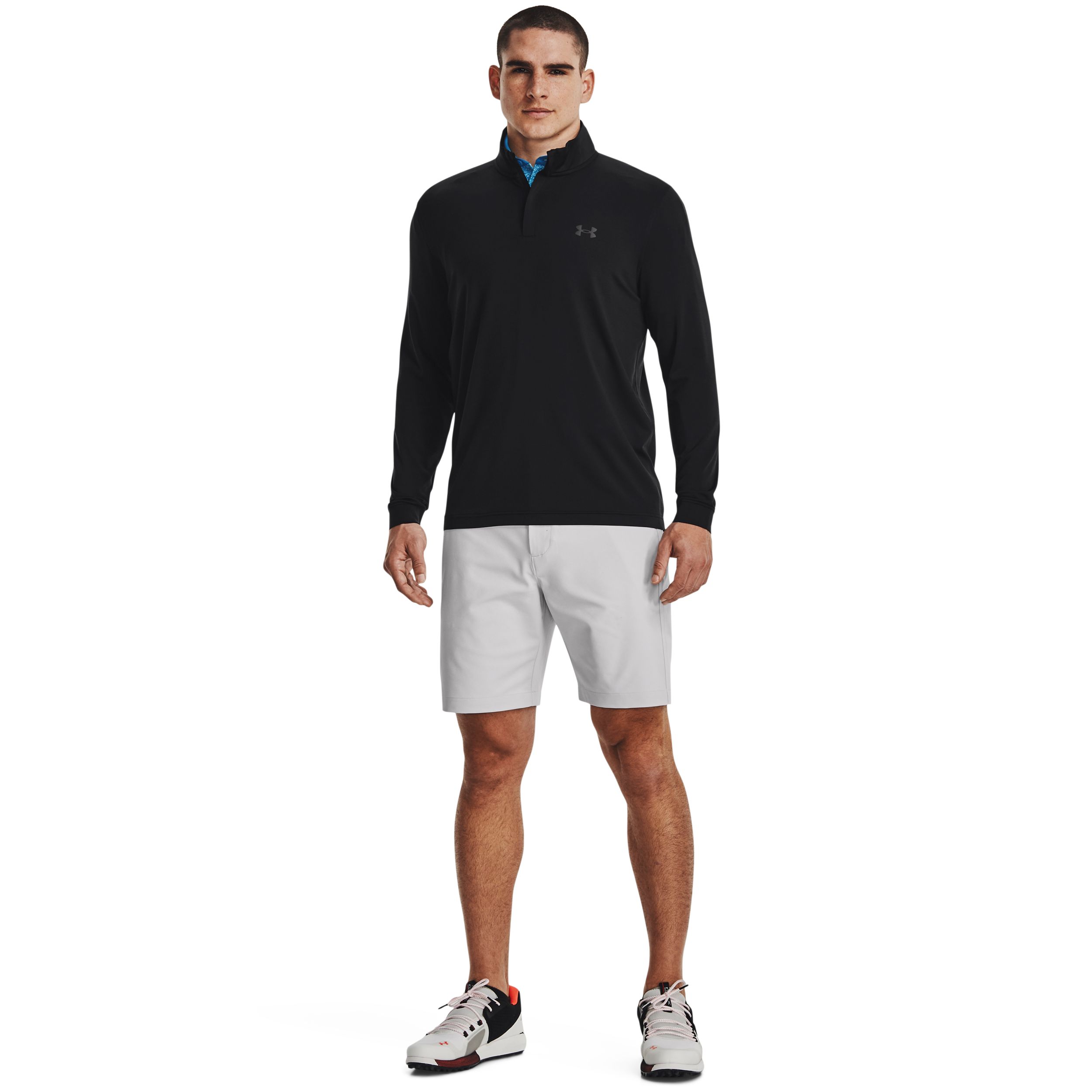 Under Armour Golf Men's Playoff 2.0 Long Sleeve 1/4 Zip Polo Sweater