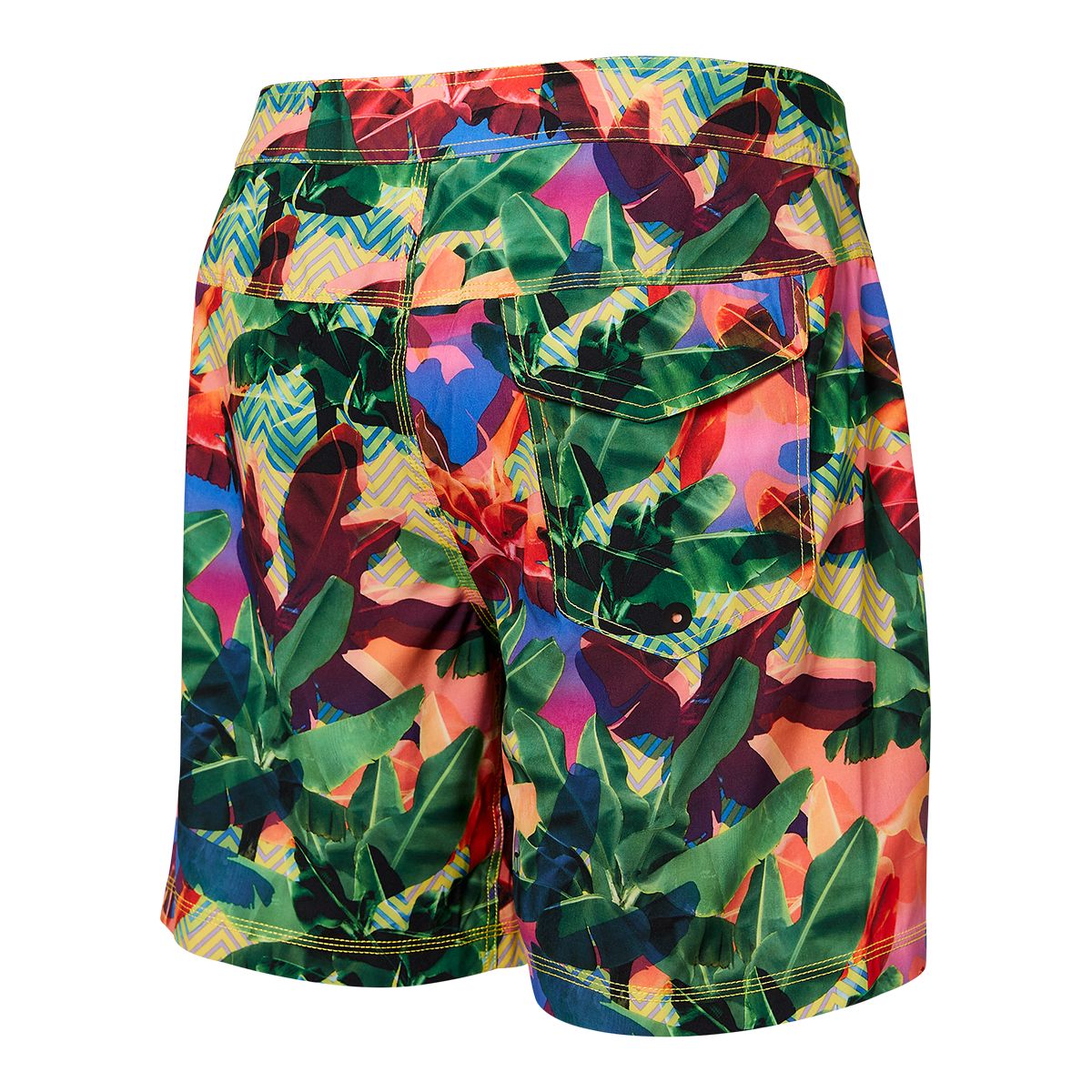 Saxx Men's Betawave 2 in 1 Swim Boardshorts, 19", Fade-Resistant, With Mesh Liner