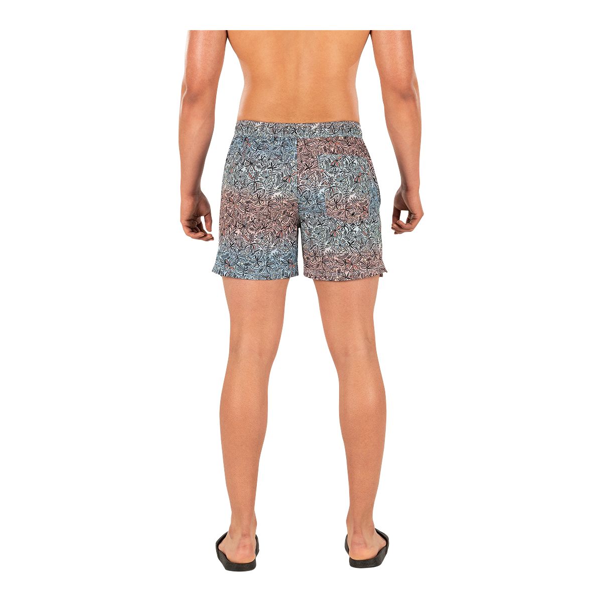 Saxx Men's Oh Buoy 2 in 1 Swim Volley Shorts, 5", Fade-Resistant, With Mesh Liner