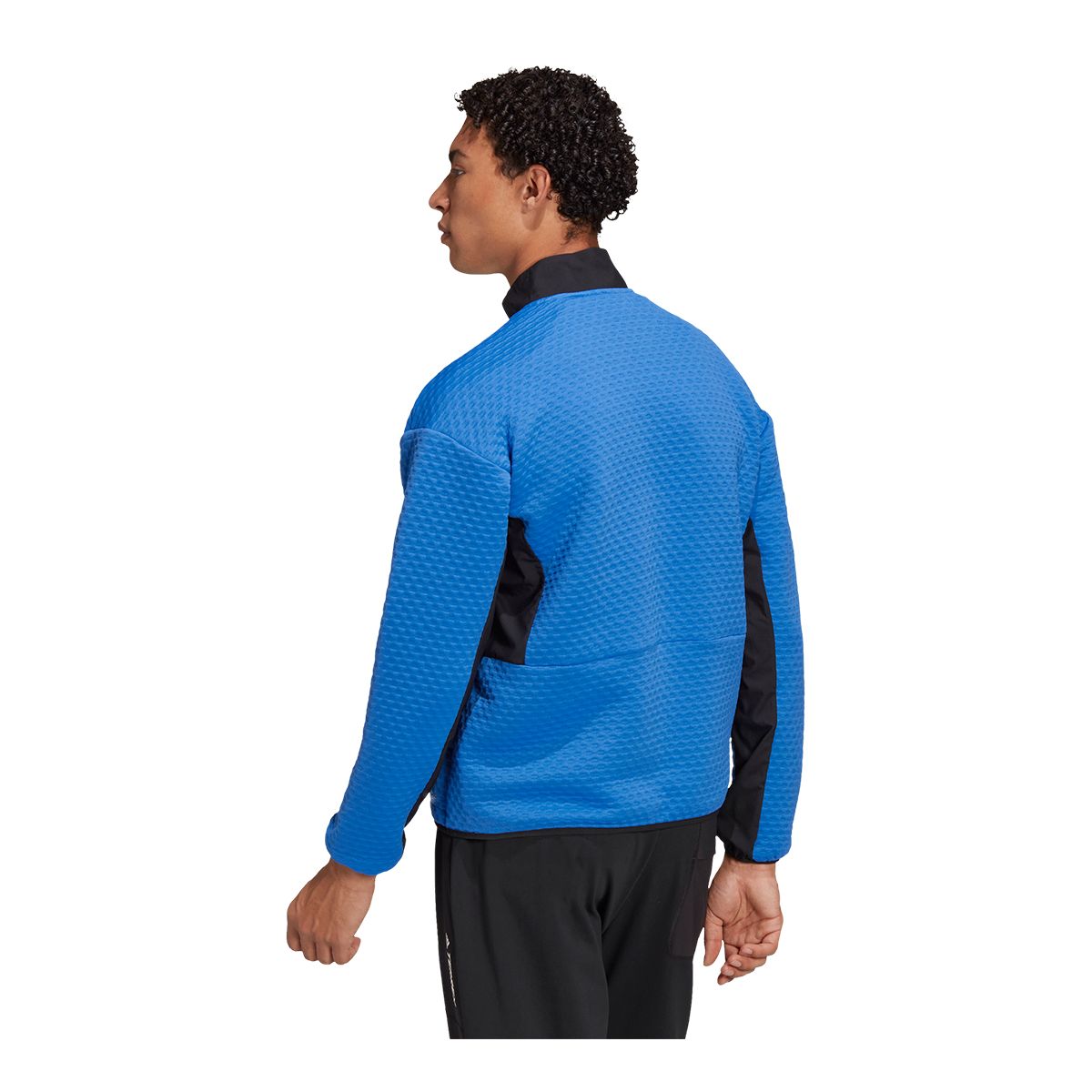 adidas Men's Utilitas Hike Fleece Long Sleeve Shirt