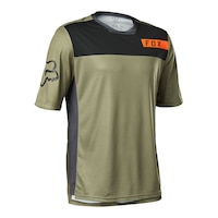 Fox Men's Defend Short Sleeve Bike Jersey Front_Angled_Right