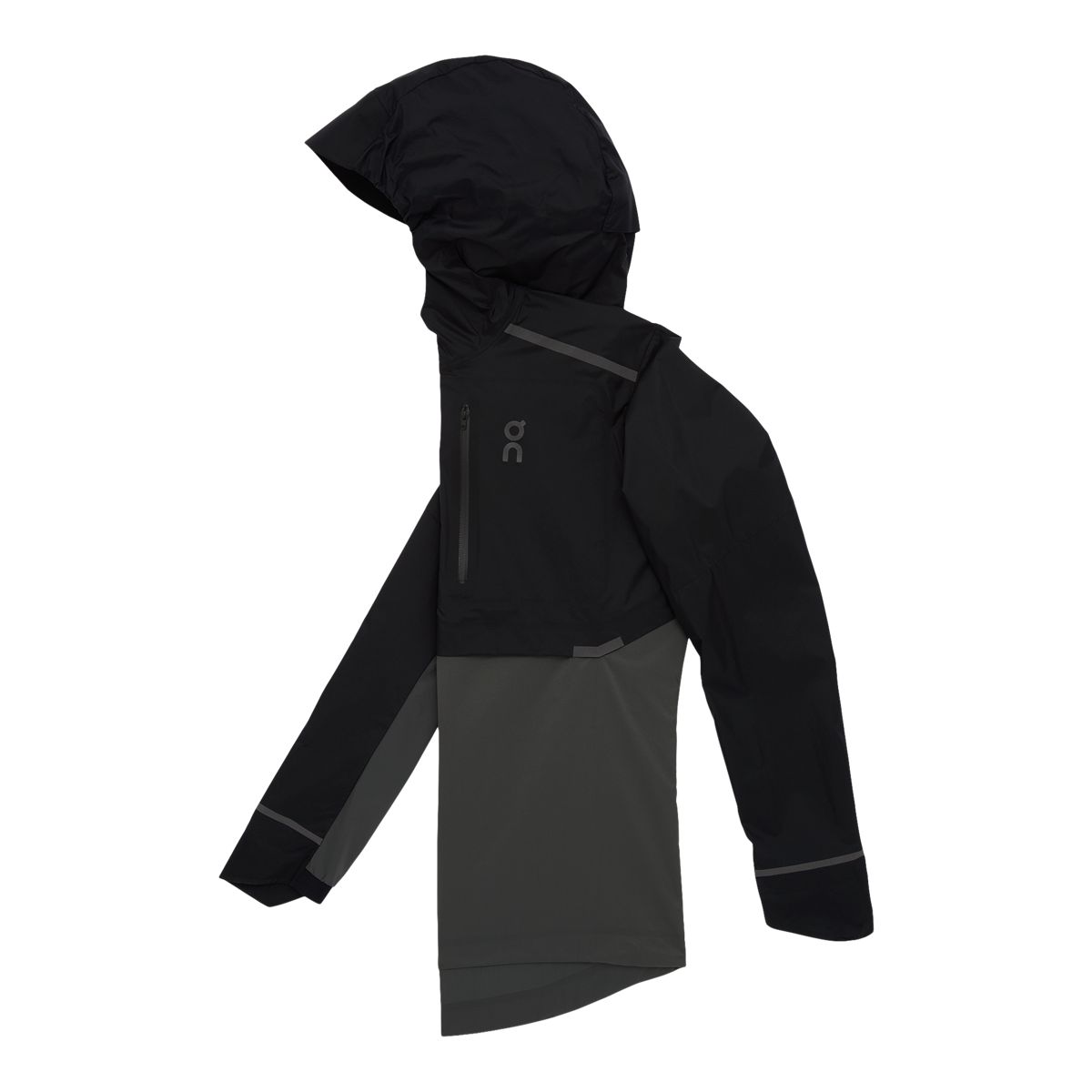 On Men's Weather Jacket Hoodie, Anti-Odor