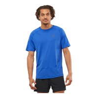 Salomon Men's Cross Run T-Shirt Front_Flat