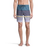 Quiksilver Men's Swell Vision Swim Volley Shorts, 19", With Mesh Brief Front_Flat