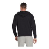 Reebok Men's Pipping Full Zip Training Hood Jacket Back_Flat