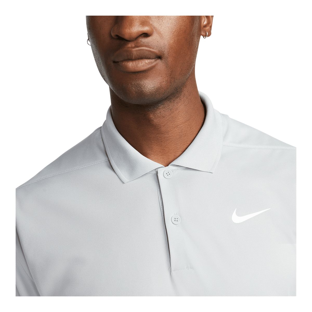 Nike Golf Men's Victory Solid Short Sleeve Polo T Shirt, Relaxed Fit