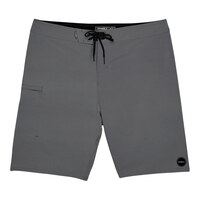 O'Neill Men's Hyperfreak Solid Swim Boardshorts, 20", Quick-Dry Front_Flat