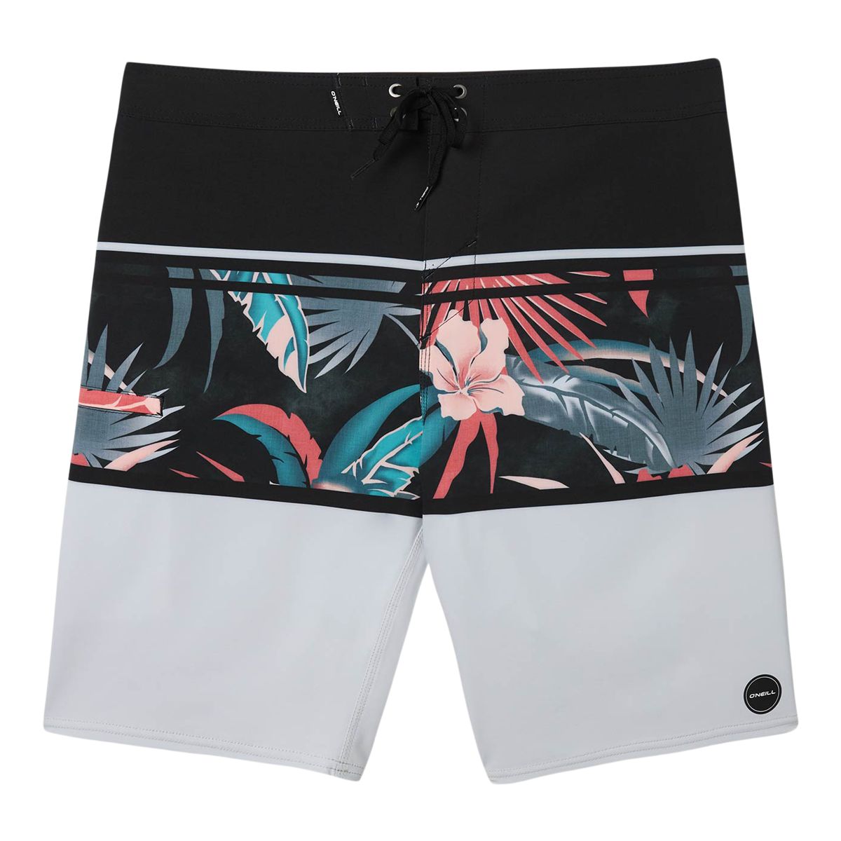 O'Neill Men's Hyperfreak Heist Print 2.0 Swim Boardshorts, 20", Quick-Dry