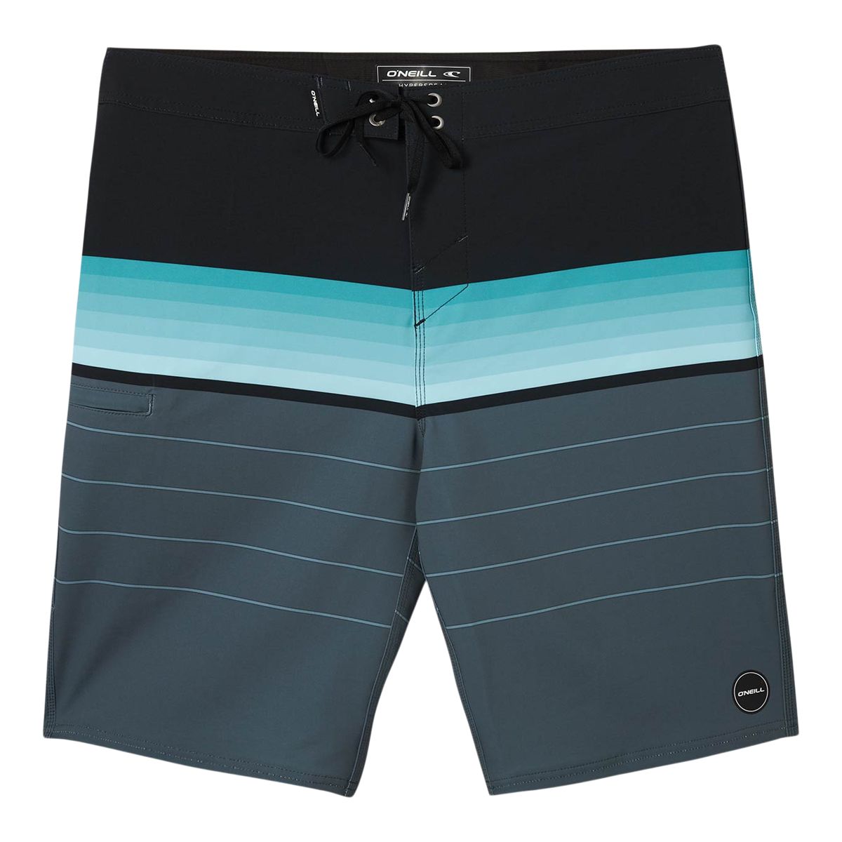 O'Neill Men's Hyperfreak Heist Swim Boardshorts, 21", Quick-Dry