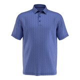 Callaway Men's Tye Dye Foulard  Short Sleeve Golf Polo T Shirt, Breathable Front_Flat