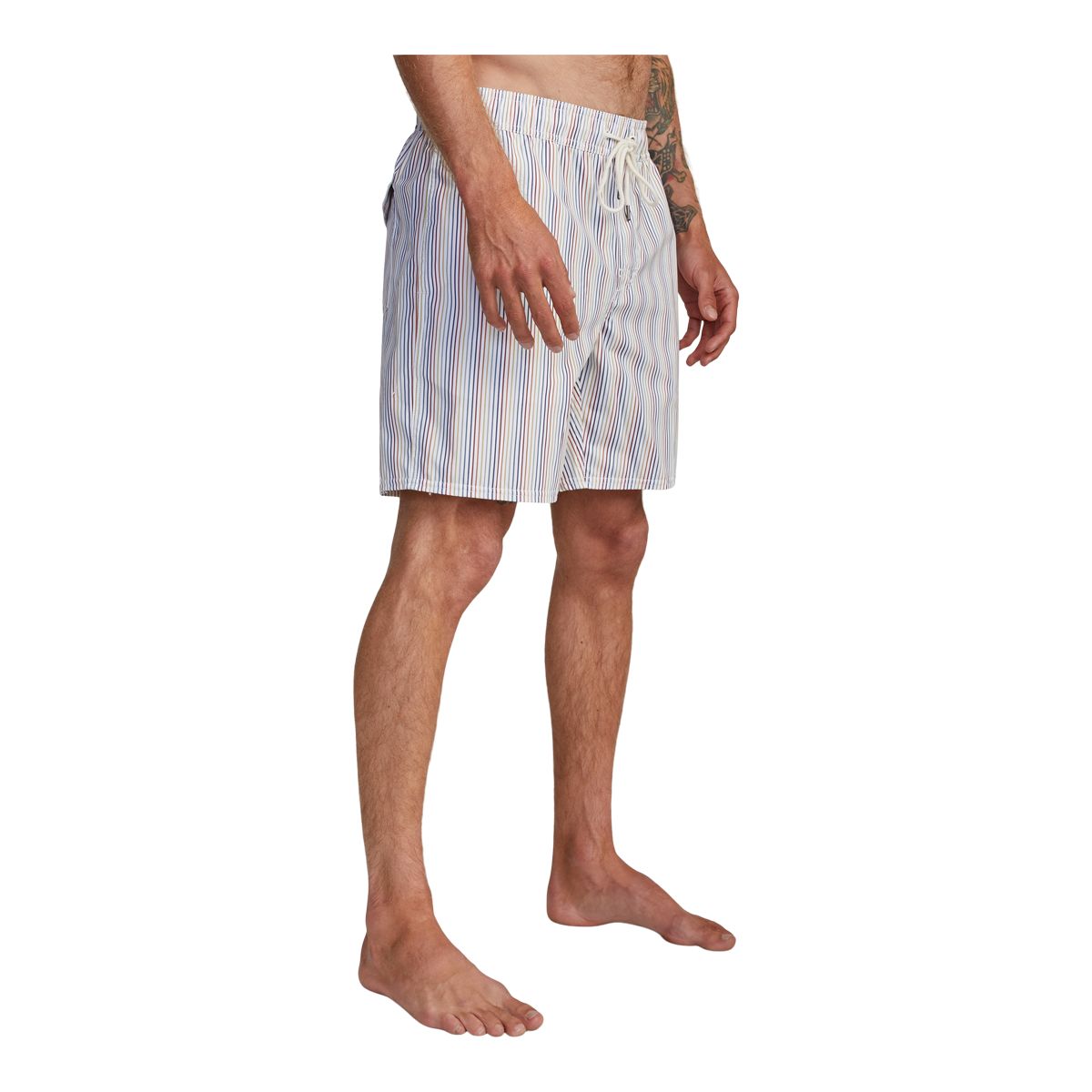 RVCA Men's Perry Elastic Swim Volley Shorts, 17"