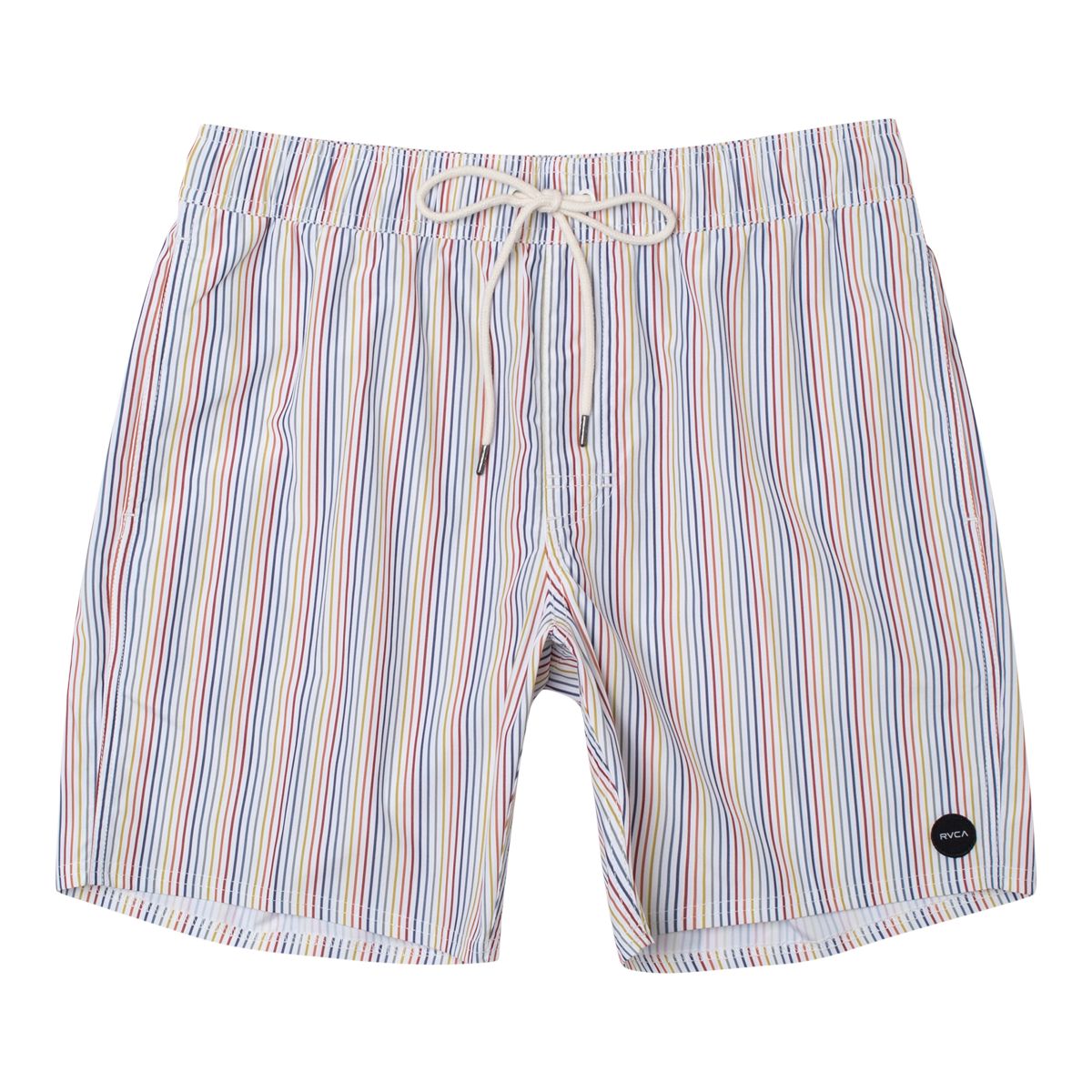 RVCA Men's Perry Elastic Swim Volley Shorts, 17"